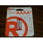 Alkaline "AAAA" Battery 2 packs Radio Shack